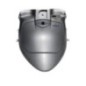 CONTRAESCUDO SUPERIOR CON TAPA GUANTERA GRIS MATE SYM SYMPHONY ST 125 LC E4 2018-2020