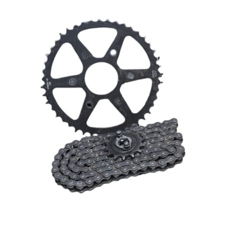 KIT DE TRANSMISIÓN COMPLETO PLATO CADENA PIÑÓN KTM Duke 125 2017 2018 2019 2020