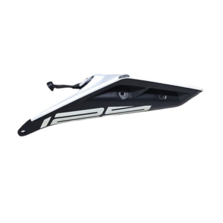 TAPA TRASERA IZQUIERDA CON TARA KTM Duke 125 2017 2018 2019 2020