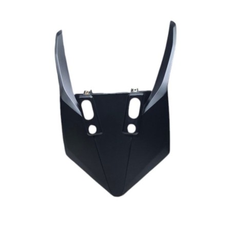 TANGA O TAPA FRONTAL SUPERIOR NEGRA MATE SYM JET X 125 2021-2024 EURO 5
