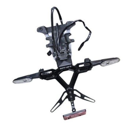 PORTAMATRÍCULAS TRASERO ORIGINAL YAMAHA PARTS MT07 D661 SIN LIMITAR 2025-2027