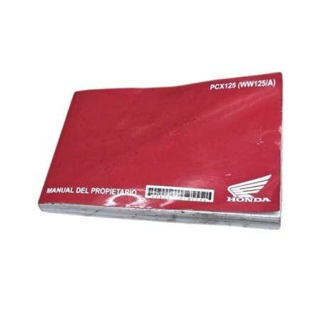 MANUAL LIBRO PROPIETARIO INSTRUCCIONES HONDA PCX 125 2021-2024