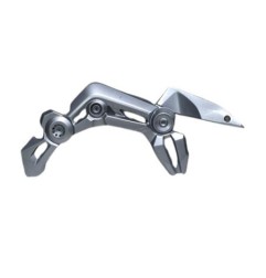 TAPA CUBRECHASIS PIES DERECHA GRIS KAWASAKI Z900E 2020-2024