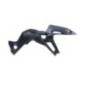 TAPA CUBRECHASIS PIES DERECHA NEGRA MATE KAWASAKI Z900E 2020-2024