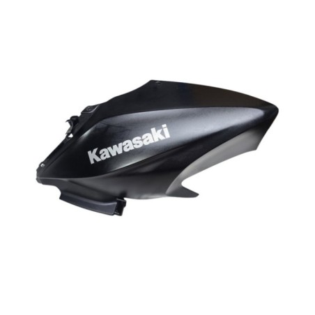TAPA DELANTERA DEPÓSITO IZQUIERDA NEGRA MATE KAWASAKI VERSYS 650 KLE 2015-2020