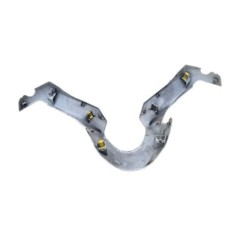 TAPA EMBELLECEDOR BOTONERA VELOCÍMETRO BLANCA METALIZADA HONDA SH125 K77 2017-2019
