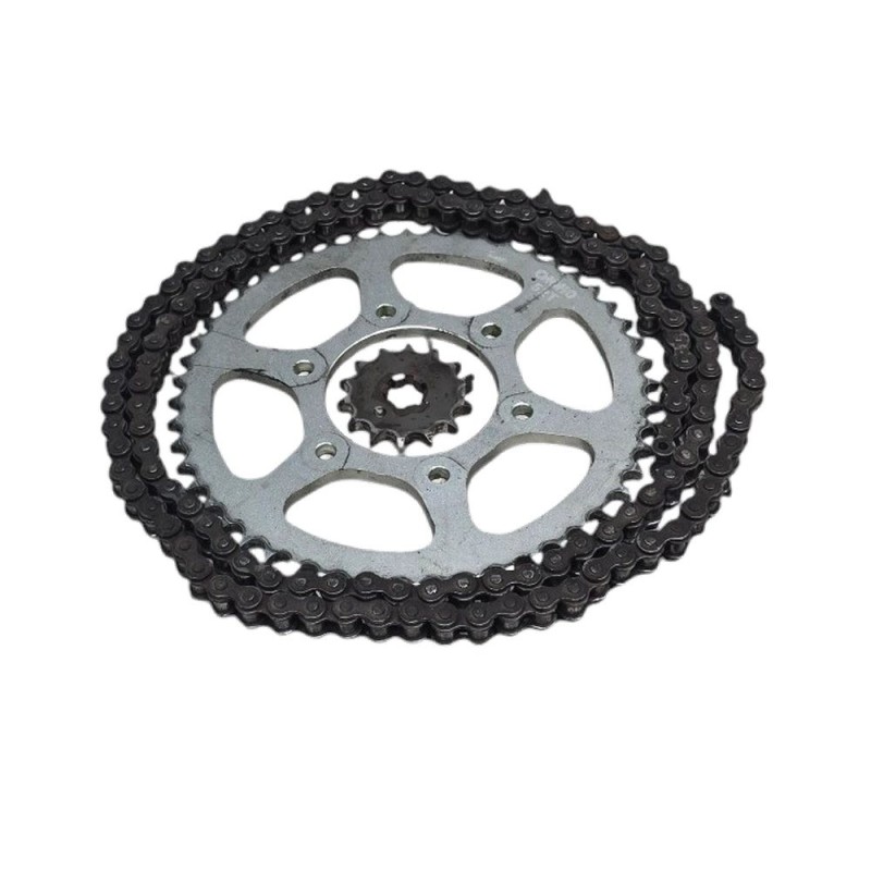 KIT TRANSMISION COMPLETO PLATO CADENA Y PINON YAMAHA MT125 2023-2024