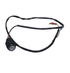 TOMA DOBEL USB UNIVERSAL KAWASAKI VERSYS 650 2007-2009
