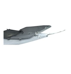 TAPA TRASERA IZQUIERDA BLANCA SYM JET X 125 EURO 5+ 2025-2026