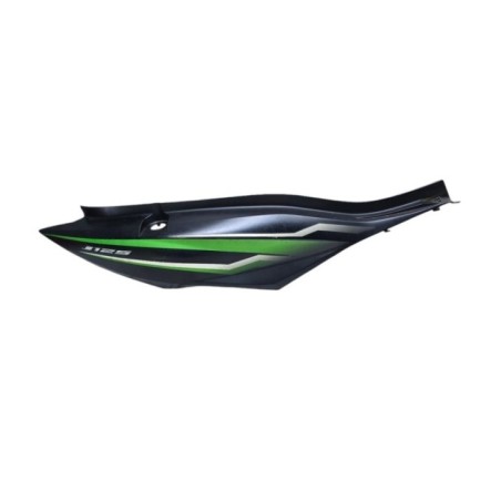TAPA TRASERA DERECHA PEGATINAS VERDES KAWASAKI J125 2016-2020