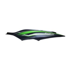 TAPA TRASERA NEGRA MATE PEGATINAS VERDES KAWASAKI J125 2016-2020