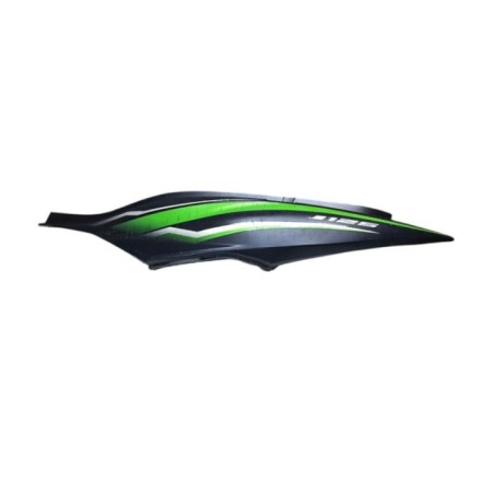 TAPA TRASERA NEGRA MATE PEGATINAS VERDES KAWASAKI J125 2016-2020