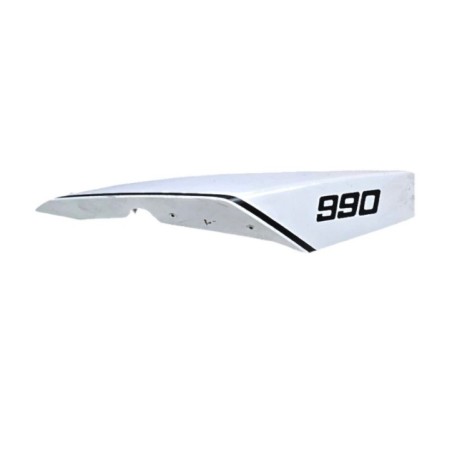 TAPA TRASERA DERECHA BLANCA KTM 990 SUPERMOTO SM 2008-2011
