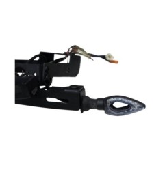 PORTAMATRICULAS PUIG CON INTERMITENTES KAWASAKI ER6N 2012-2016
